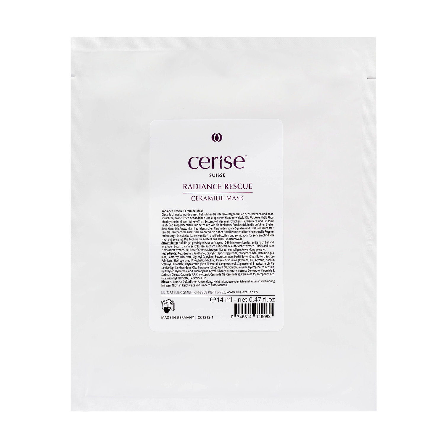 Radiance Rescue Ceramide Mask
